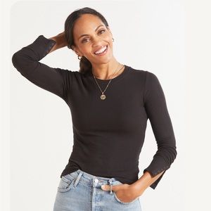 Z supply Alex brushed ribbed top